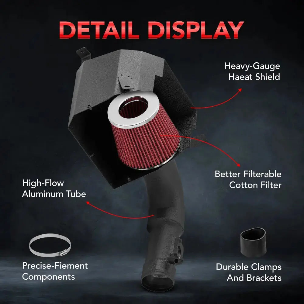 (12-20) BRZ/FR-S/86 2.0L Cold Air Intake with Dry Filter