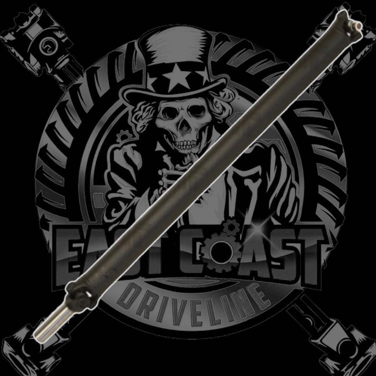 East Coast Driveline® (84-96) Corvette C4 3.5" HD Aluminum Driveshaft
