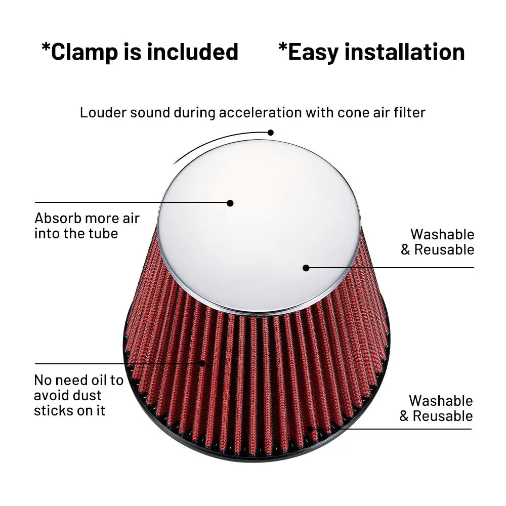 Flashark® (05-10) 300/Charger/Challenger 5.7L/6.1L Cold Air Intake with Dry Filter