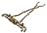 18-26 Lexus LC500 5.0L 2UR-GSE URZ100 Gold Titanium Cat Back Exhaust