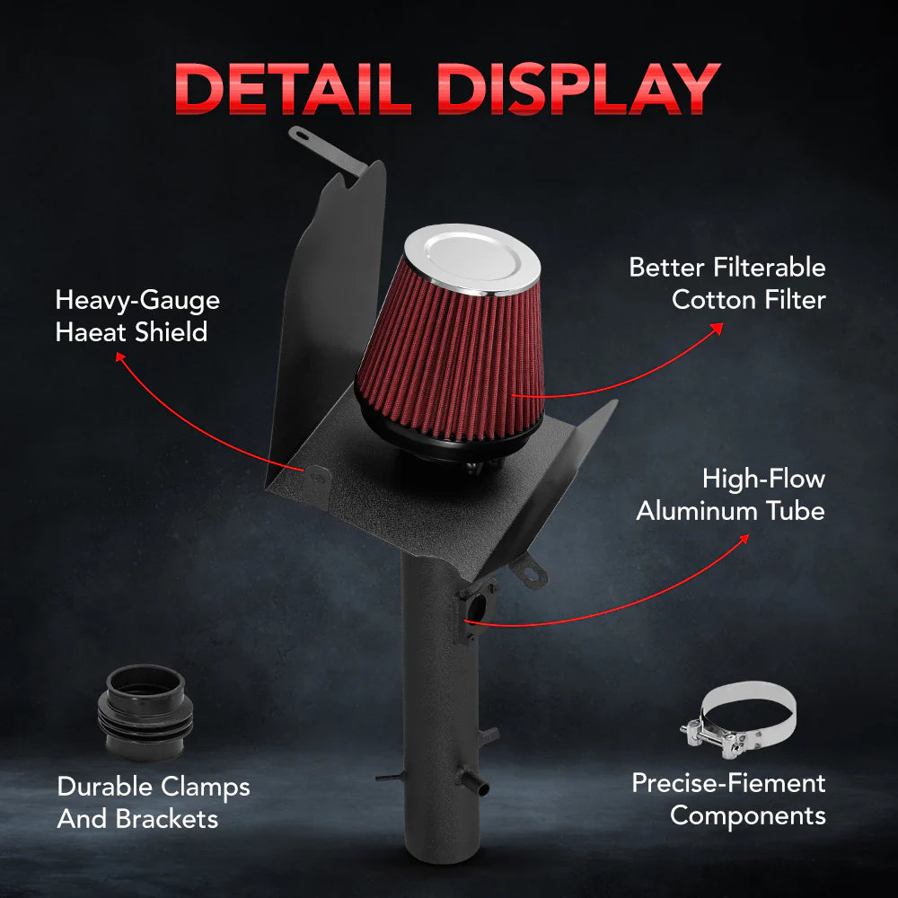 (05-11) Toyota Tacoma 4.0L V6 Cold Air Intake with Dry Filter