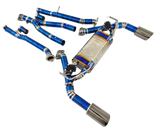 Infiniti Q50/Q60 3.0L V37 VR30DT 3" Blue Titanium Cat-Back Exhaust