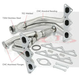 91-99 Mitsubishi 3000GT/Dodge Stealth 3.0L 6G72 Long Tube Header with Catless Y-Pipe
