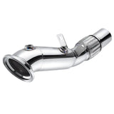 (15+) BMW/GR Supra B48B20 304SS 3" Catless Exhaust Down Pipe
