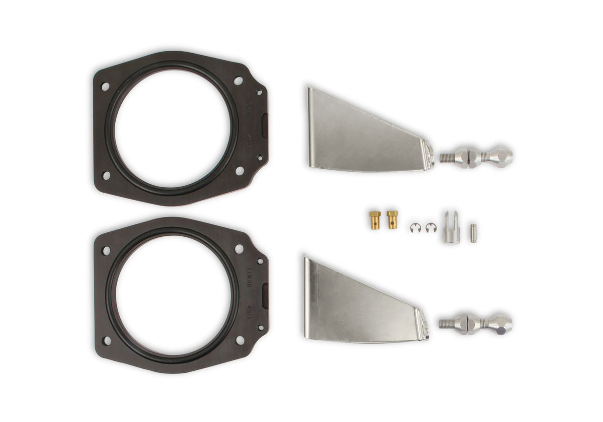 Holley® #860028 GM LSX Dual Plenum Intake Manifold Throttle Linkage Kit for 92mm Throttle Body