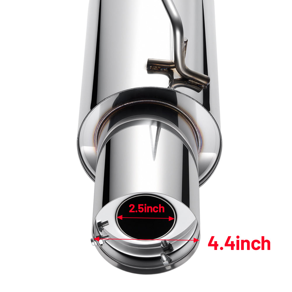 (03-08) Nissan 350Z/Infiniti G35 3" Cat-Back Exhaust with 4.5" OD Tip