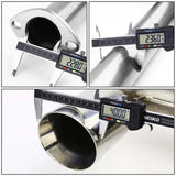 1988-1991 Honda Civic 1.5L 2.25" Cat-Back Exhaust with 4" OD Tip

