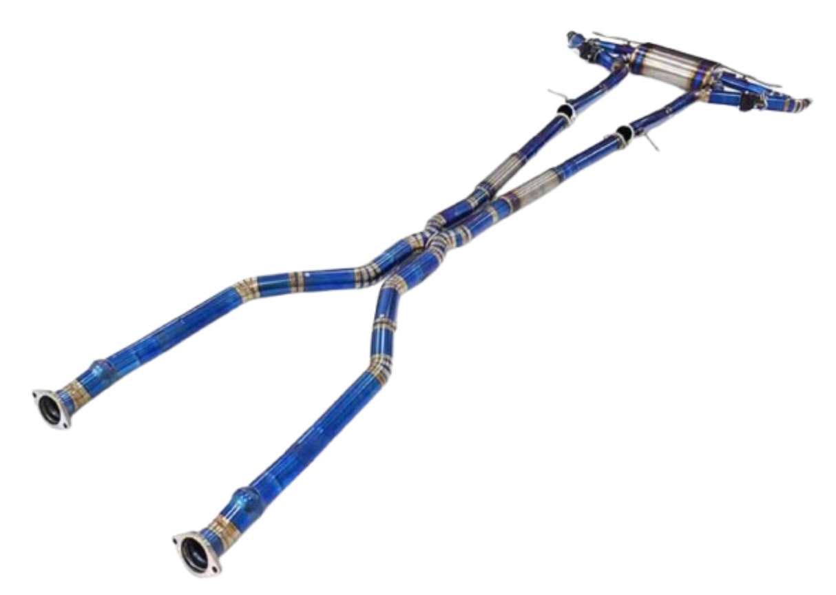 18-26 Lexus LC500 5.0L 2UR-GSE URZ100 Blue 3" Cat-Back Exhaust
