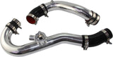 Kingman Speed® (15-23) Ford Mustang 2.3L 2.5" x 2.75" Polished Aluminum Intercooler Pipe Kit