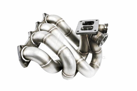 PLM® Power Driven T4 Top Mount Turbo Manifold with Dual Wastegates B-Series B16 B18 B20