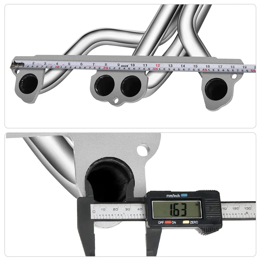 97-99 Jeep Wrangler TJ 2.5L Exhaust Header with Catless Mid-Pipe

