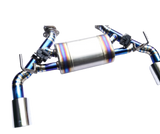 16-22 INFINITI Q50/Q60 2.0L M274 Blue Titanium Cat-Back Exhaust

