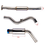 (15-21) Subaru WRX STI VA EJ257 Cat-Back Exhaust with 4" OD Burnt Tip
