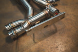 Valvetronic Designs® (00-06) BMW M3 E46 Valved Axle-Back Exhaust with 4" OD Tips