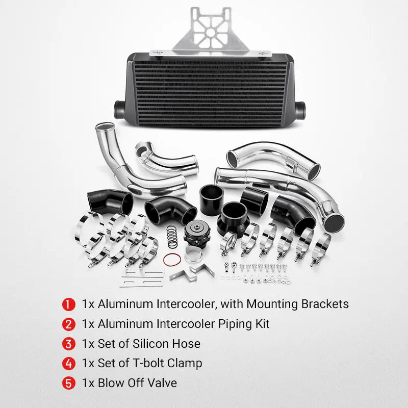 10-15 Chevrolet Camaro SS LS3 Intercooler/Piping Kit (Single Turbo NA-T Swap)