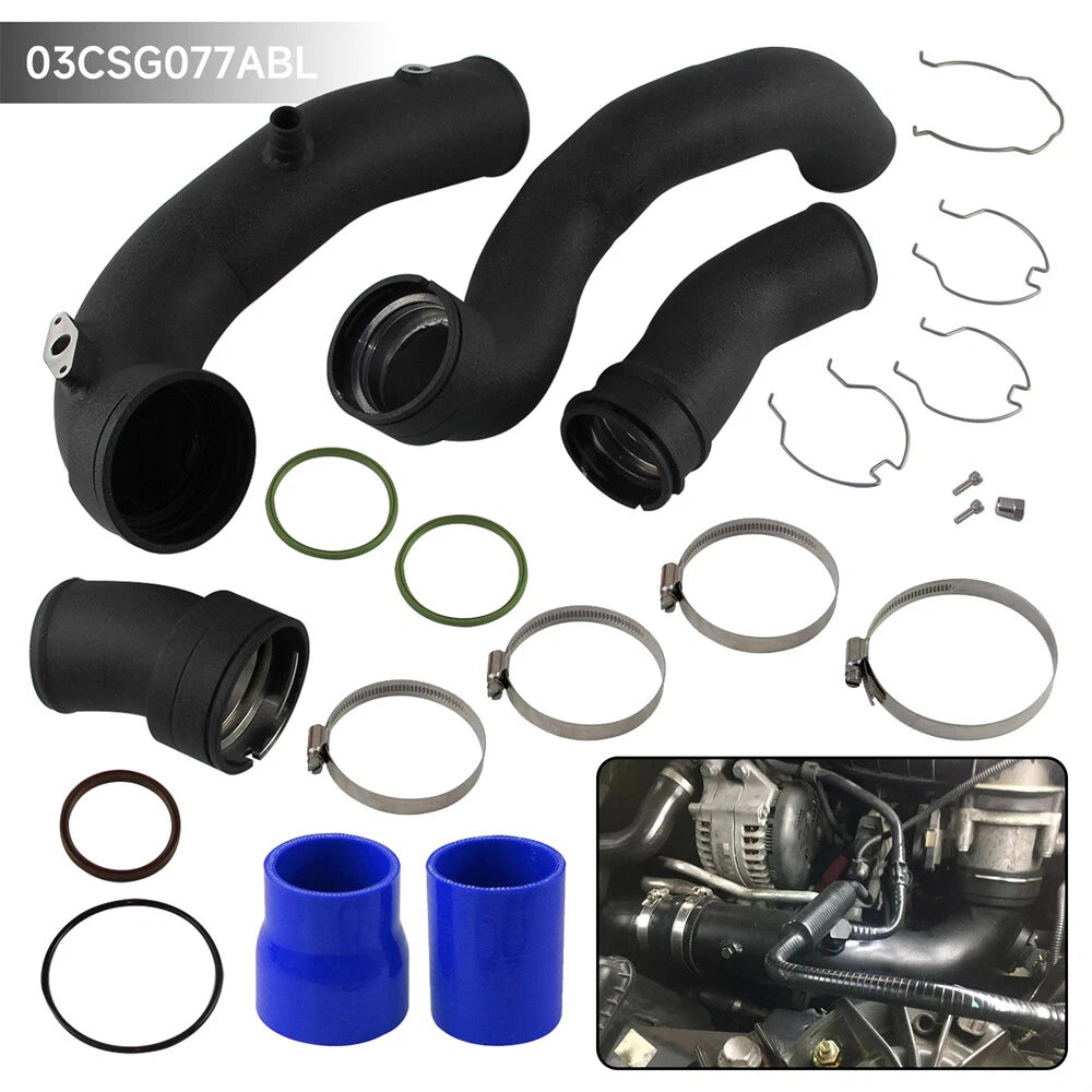 Kingman Speed® BMW 535i/640i/740i/X5/X6 N55B30 Aluminum Air/Boost/Charge Pipe Kit