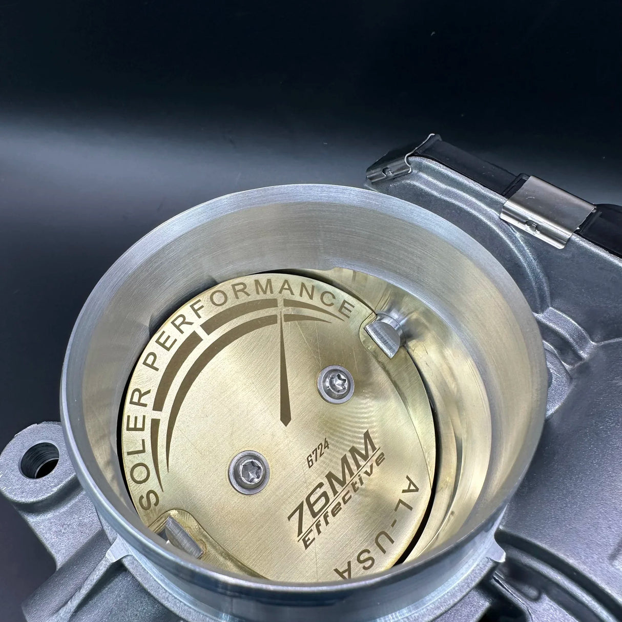 Soler Performance GM 3.6L LFX 76mm Electronic Ported Throttle Body

