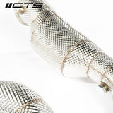 CTS Turbo® (19-25) BMW X3M/X4M F97/F98 304SS 3" 200 Cell Catted Down Pipes