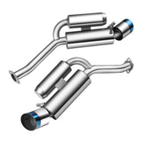 09-20 Nissan 370Z 3.7L VQ37VHR Dual Cat-Back Exhaust with 4" OD Burnt Tips