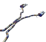 05-11 BMW M6 E63/E64 5.0L S85BB50 Blue Titanium Cat Back Exhaust 