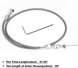 GM LS1/LS3/LS6/LS7 Throttle Accelerator Cable 4-Bolt Throttle Body