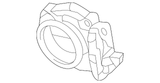 2019 Chevrolet Corvette ZR1 C7 6.2L 95mm OE Throttle Body with TPS