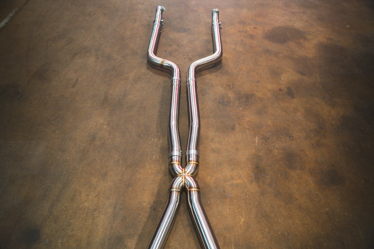 Valvetronic Designs® (18-24) BMW M550i xDrive G30 Valved Sport Cat-Back Exhaust with 3.5" OD Tips