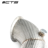 CTS Turbo® (13-19) Mercedes-Benz A45/CLA45/GLA45 AMG M133 3.5" 200 Cell Catted Downpipe
