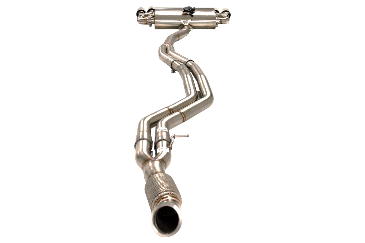 XForce (16-21) BMW M2 F87 Varex Valved 304SS 3" Cat-Back Exhaust with Quad 4" OD Tips