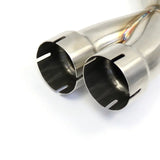 (06-19) Yamaha YZF-R6 R600 304SS 3" Catless Y-Pipe Kit