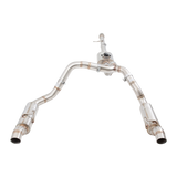 XForce (19+) Silverado 1500 6.2L L87 304SS 3" Varex Valved Cat-Back Exhaust with 4" OD Tips