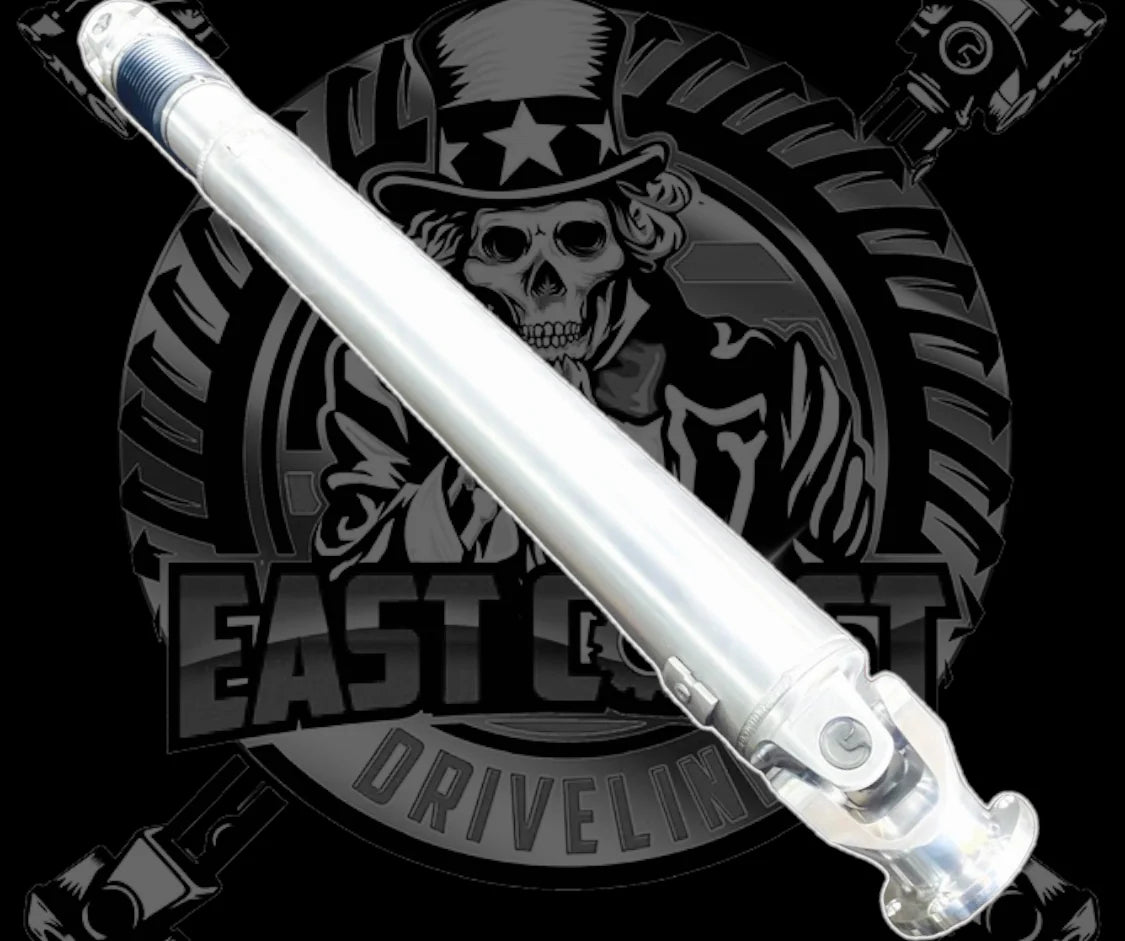 East Coast Driveline® (15-23) Challenger V8 4" Aluminum Driveshaft (1000 HP)