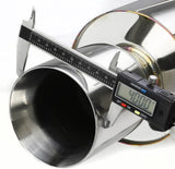 (90-93) Honda Accord 2.2L 2.5" Cat-Back Exhaust with 4" OD Tip