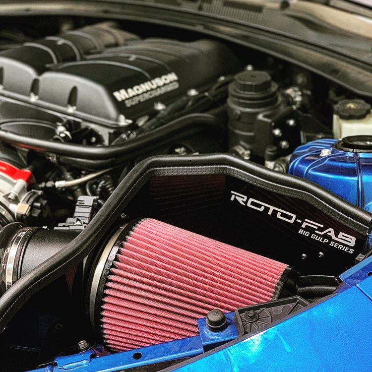 Roto-Fab® (16-24) Camaro SS BIG GULP 'HeartBeat' Cold Air Intake System (MAGNUSON TVS2650R SUPRCHARGER)