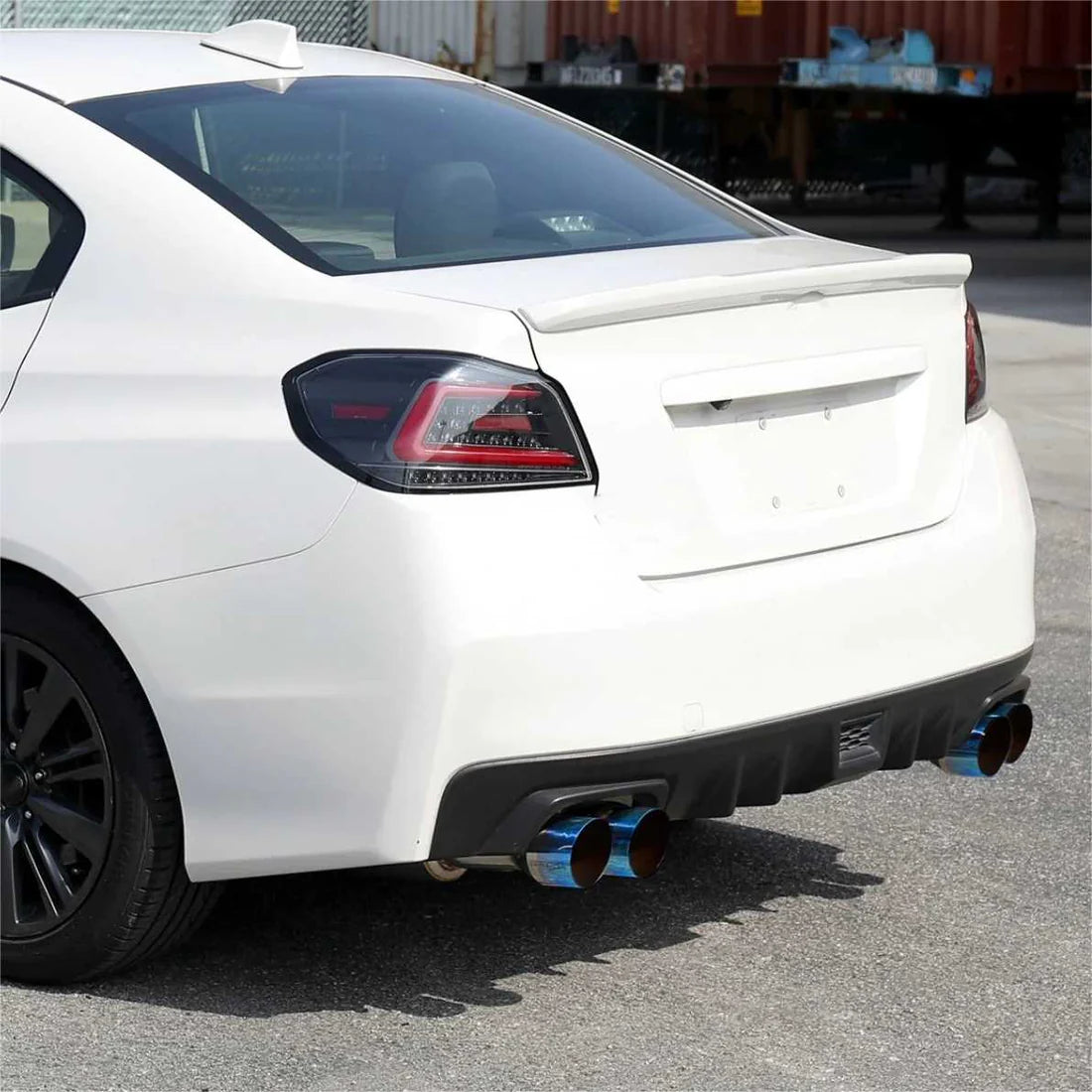 (15-21) Subaru WRX STI VA 3" Cat-Back Exhaust with Quad 4" Burnt Tips