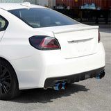 (15-21) Subaru WRX STI VA 3" Cat-Back Exhaust with Quad 4" Burnt Tips