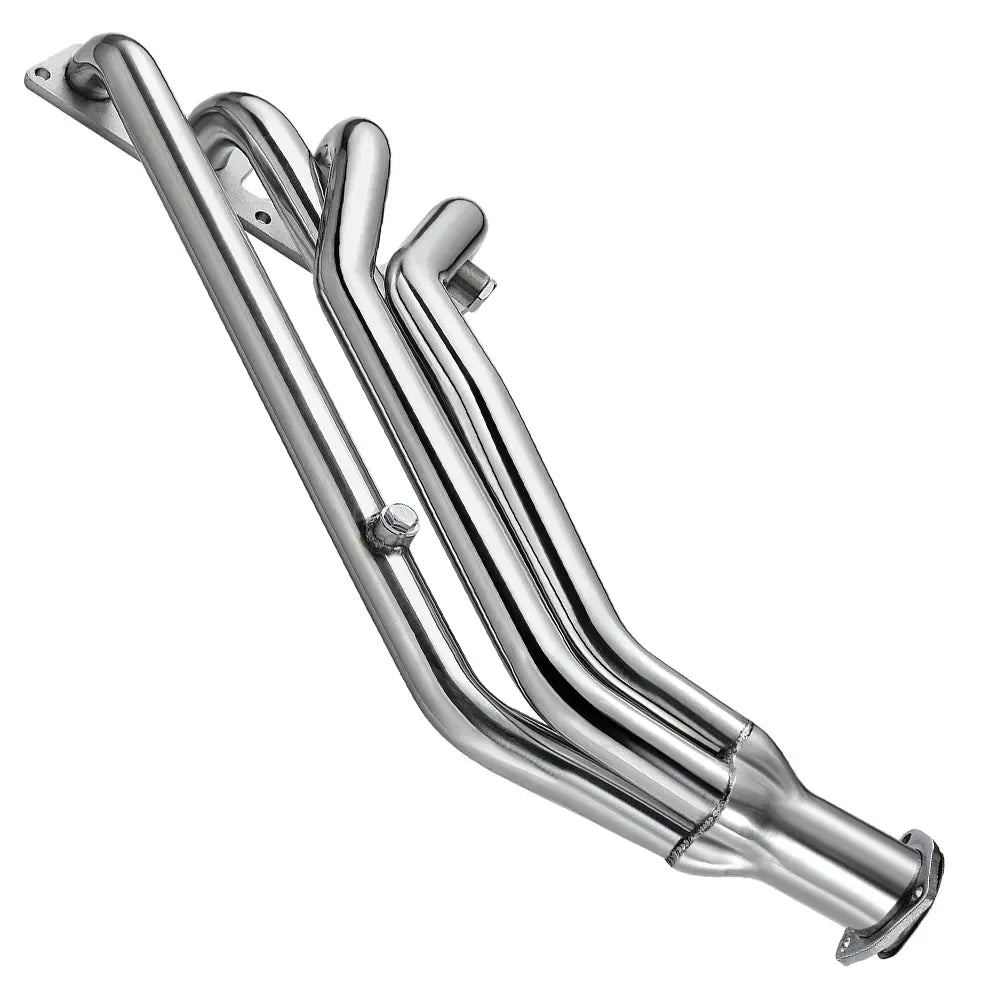 91-94 Nissan 240SX 2.4L KA24DE Long Tube Exhaust Header with Catless Mid-Pipe