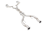 XForce Chevy SS/Pontiac G8 6.2L LS3 304SS 3" Cat-Back Exhaust with Quad 4" OD Tips