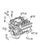 Mopar® #5149230AA (09-12) Mopar 5.7L Crankshaft Position Sensor