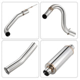 (99-04) Ford Mustang GT 4.6L 304SS 2.5" Cat-Back Exhaust with 4" OD Tips