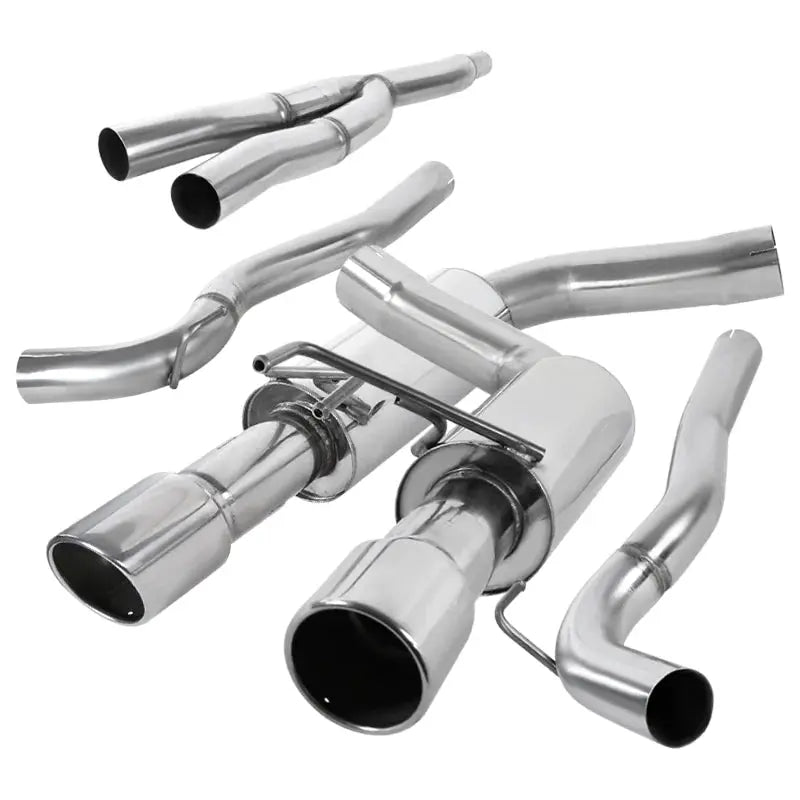 15-23 Ford Mustang 2.3L EcoBoost 3" Cat-Back Exhaust with N1 4" OD Tips