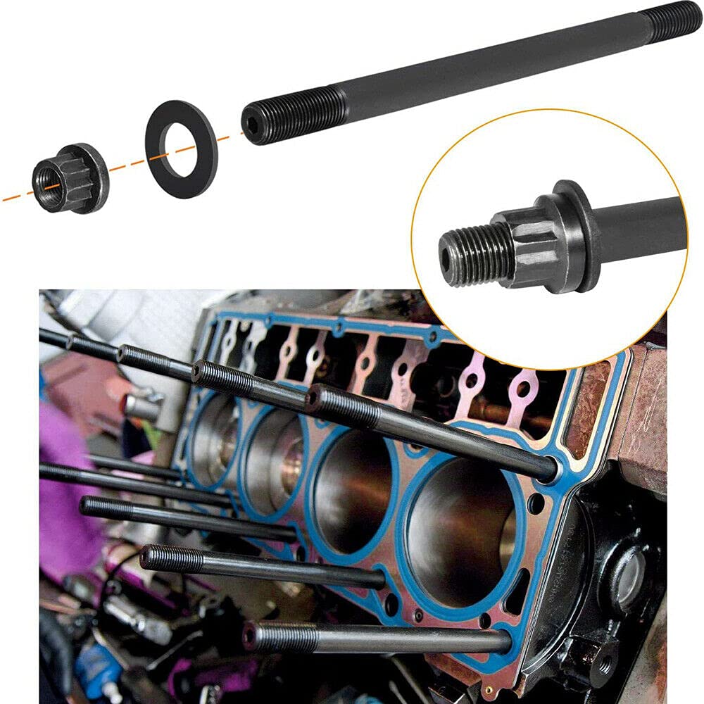 GM LS1/LS2/LS3/LS6/LQ4/LQ9/L96/L76/L92/L99 Head Stud Bolt Kit