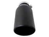 aFe Diesel Exhaust Tip Bolt On Black 4in Inlet x 6in Outlet x 15in