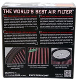 K&N Replacement Unique Air Filter 6.625in L x 4.75in W x 1.625in H with 1 Flange for Harley-Davidson
