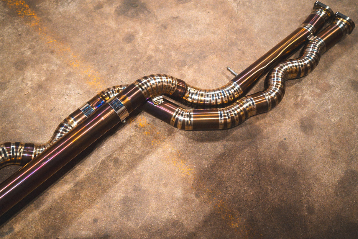 Valvetronic Designs® BMW M3/M4 F8x Valved Sport Cat-Back Exhaust with 4" OD Tips