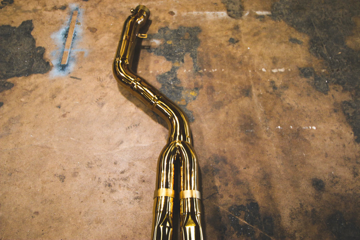 Valvetronic Designs® Toyota GR Supra A90/A91 Valved Sport Cat-Back Exhaust with 4" OD Tips