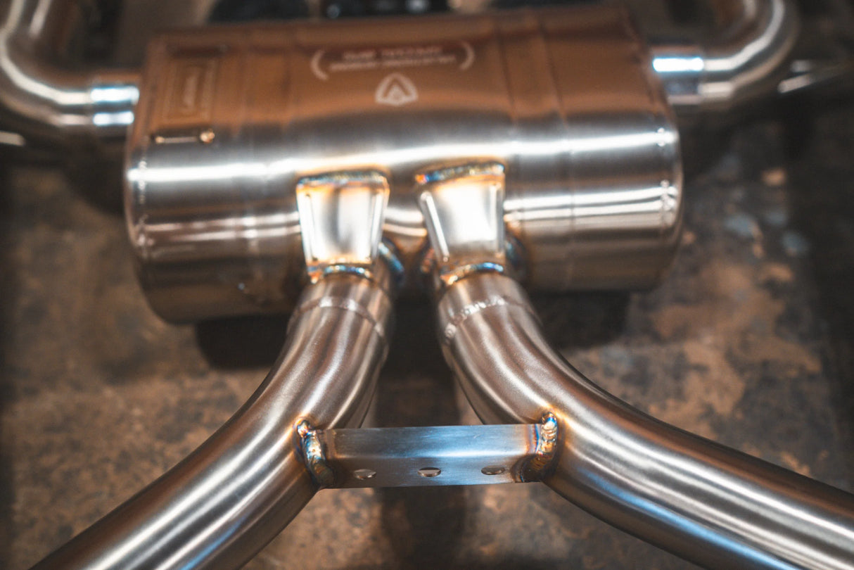 Valvetronic Designs® (20-25) BMW M3/M4 G8x Valved Sport Cat-Back Exhaust with 4" OD Tips