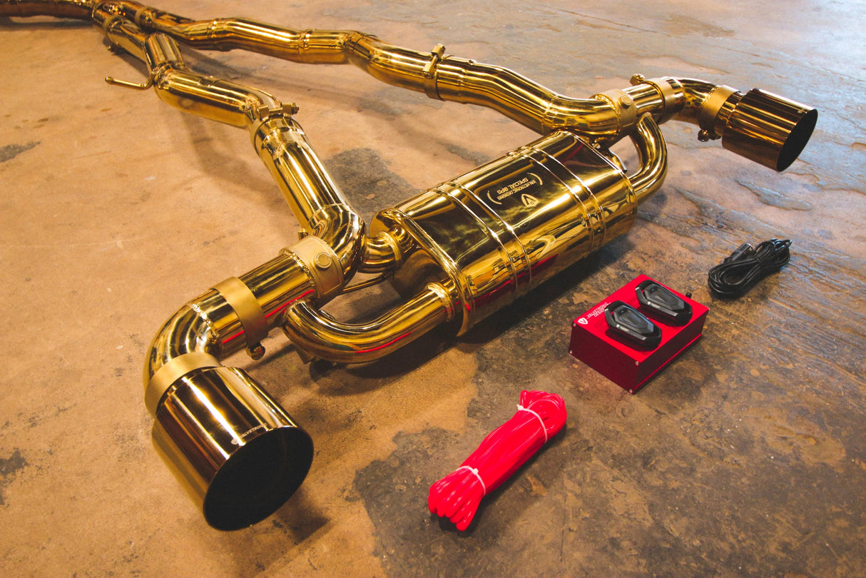 Valvetronic Designs® Toyota GR Supra A90/A91 Valved Sport Cat-Back Exhaust with 4" OD Tips