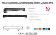 Oracle Lighting Multifunction Reflector-Facing Technology LED Light Bar - 30in