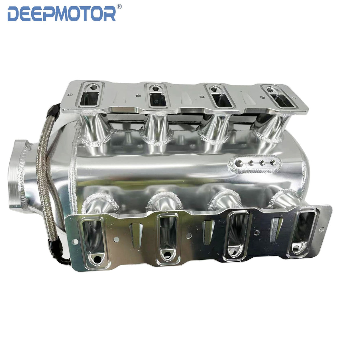 LS1 LS2 LS6 102mm Low Profile Gen II Fab Intake Manifold 9.65L Big Volume Silver